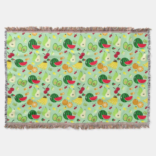 Tropical Frenzy Throw Blanket Filt (Framsidan)