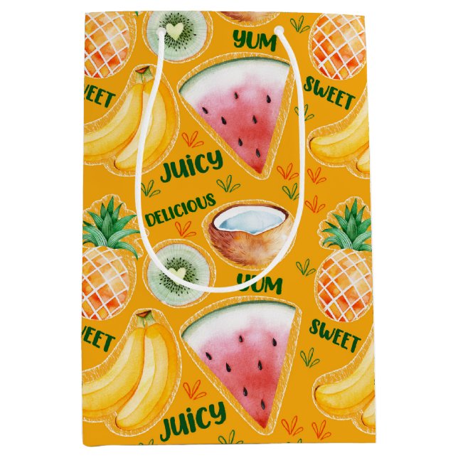Tropical Fruit Gift Bag (Framsidan)