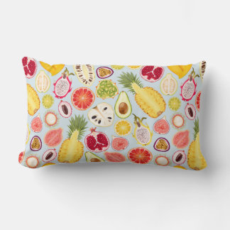 Tropical Fruit Lumbar Pillow Lumbarkudde