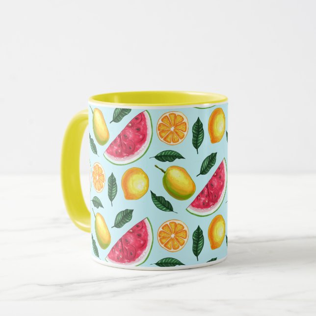 Tropical Fruit Mug Mugg (Framsida vänster)