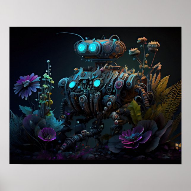 Tropical Garden Bot Poster (Framsidan)