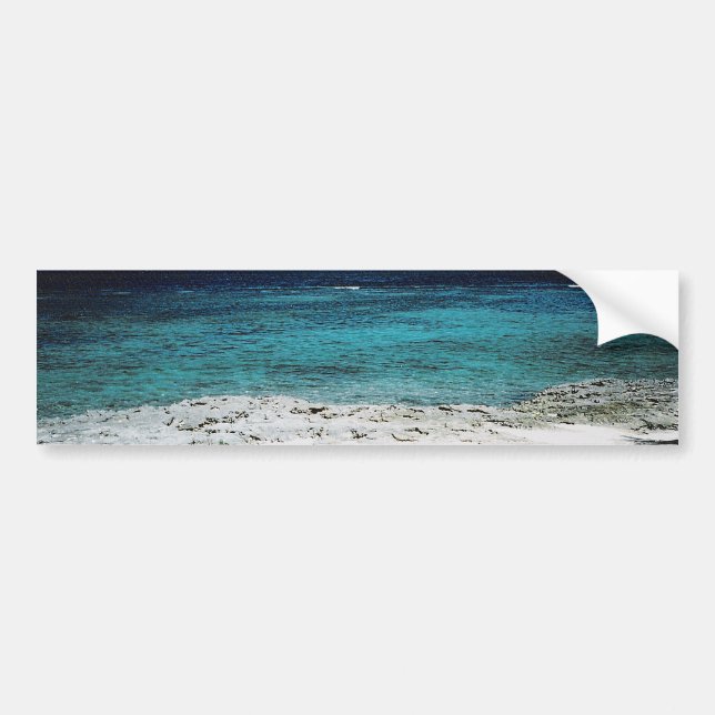 Tropical Gaze Bumper Sticker Bildekal (Framsidan)