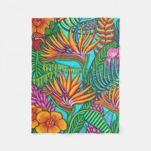 Tropical Gems Anpassningsbar Fleece Blanket