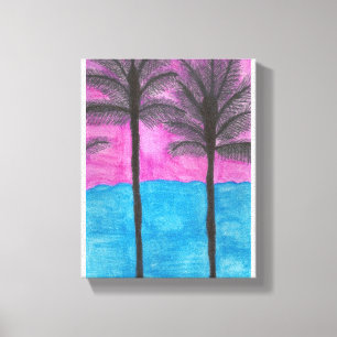 Tropical Getaway Canvas Art Skriv ut