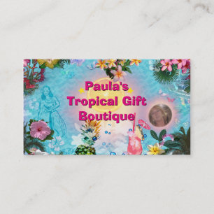 Tropical Gift Boutique Visitkort