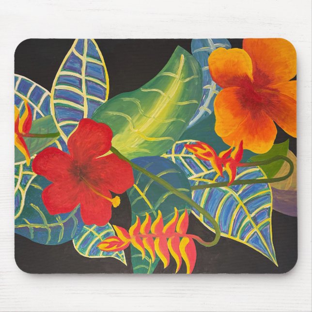 Tropical Ginger Flower Mousepad @3dudes1life Musmatta (Framsidan)