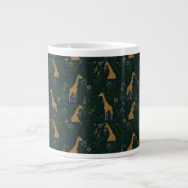 Tropical Giraffe Hangout Jumbo Mugg