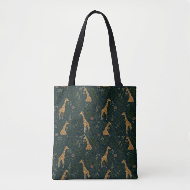 Tropical Giraffe Hangout Tygkasse (Framsida)