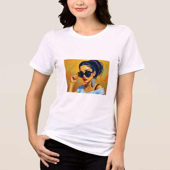 Tropical Girl T-Shirt (Framsida)
