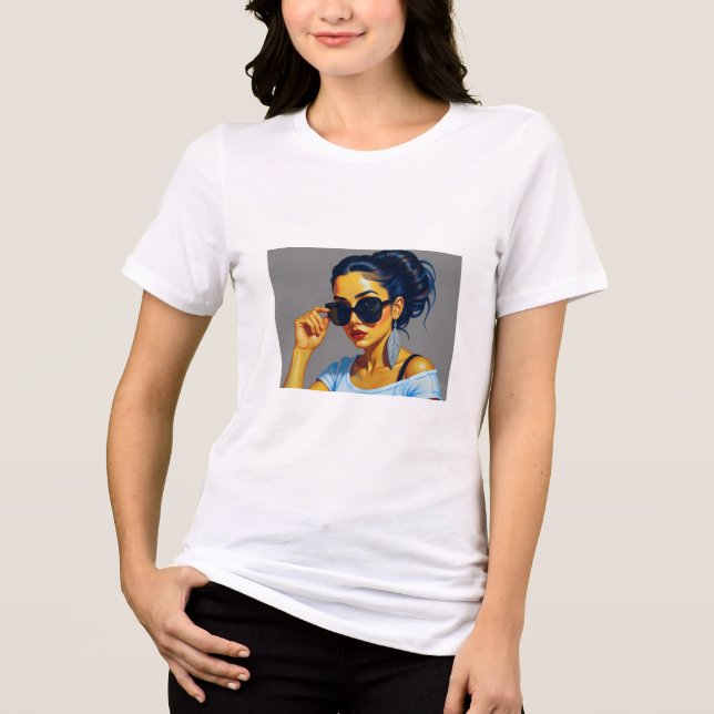 Tropical Girl T-Shirt (Framsida)