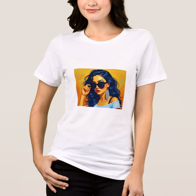 Tropical Girl T-Shirt (Framsida)