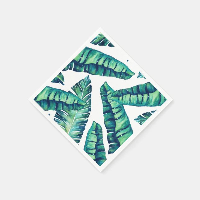 Tropical Glam papper napkin Pappersservett (Hörn)