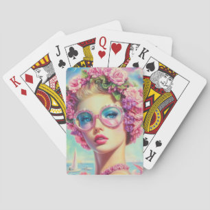 Tropical Glamor Queen Casinokort