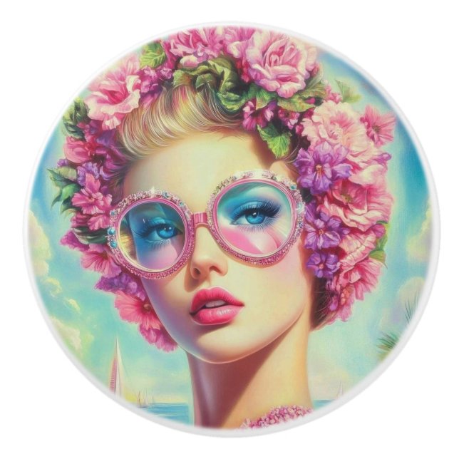 Tropical Glamor Queen Knopp (Framsidan)