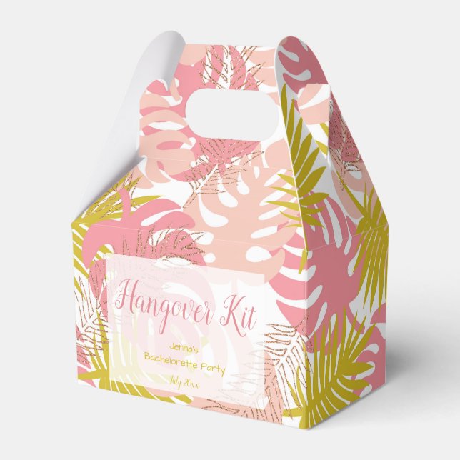 Tropical Glitter Beach Hangover Kit Presentaskar (Framsidan Sidan)