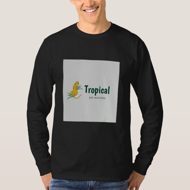 Tropical Go Natural T Shirt (Framsida)