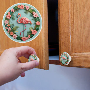 Tropical Grace Balancing Flamingo Knopp