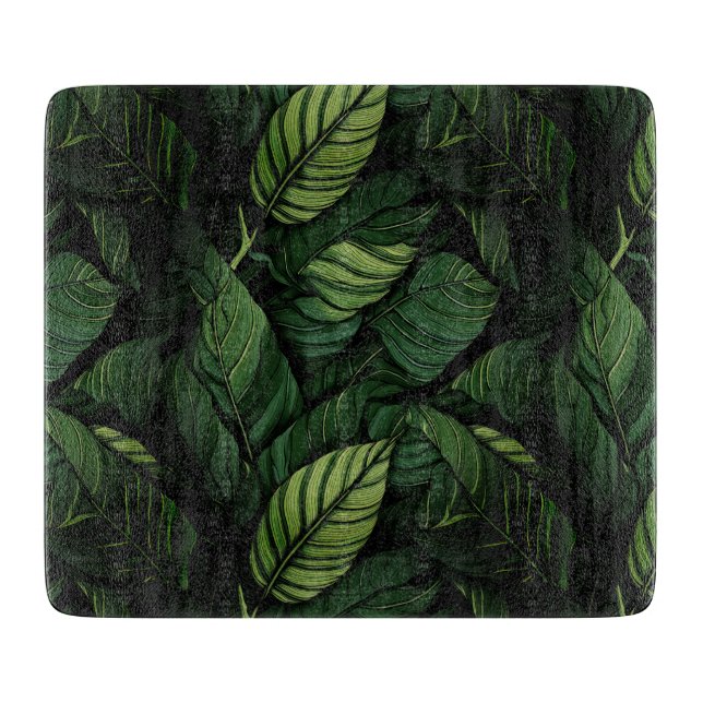 Tropical Green Leaves  Housewarming Gift (Framsidan)