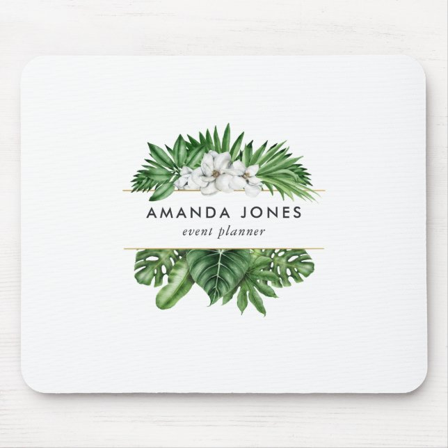 Tropical Greenery Foliage Musmatta (Framsidan)