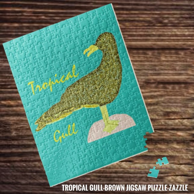 Tropical Gull-Brown Pussel (Skapare uppladdad)