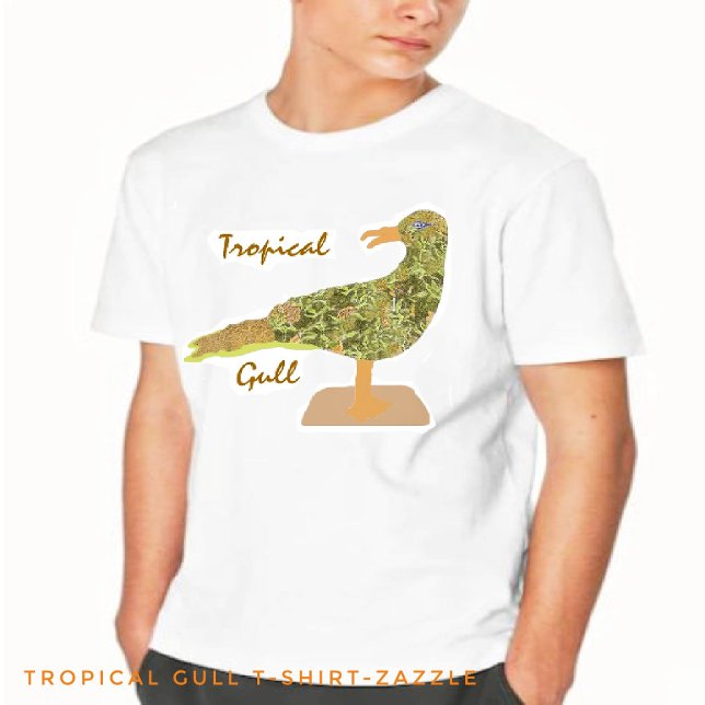 Tropical Gull T-shirt (Skapare uppladdad)