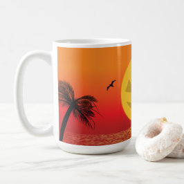 Tropical Halloween Kaffemugg
