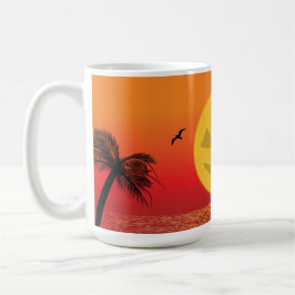 Tropical Halloween Kaffemugg