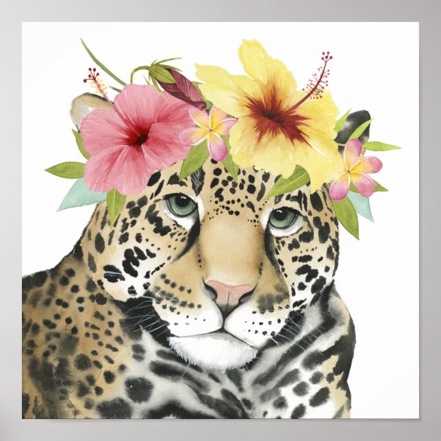 Tropical Halo | Sweet Cheetah Poster (Framsidan)