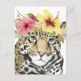 Tropical Halo Sweet Cheetah Vykort