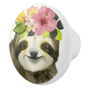 Tropical Halo   Sweet Sloth Knopp
