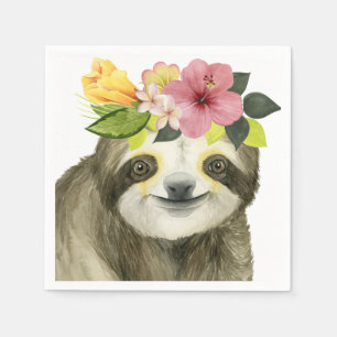 Tropical Halo Sweet Sloth Pappersservett