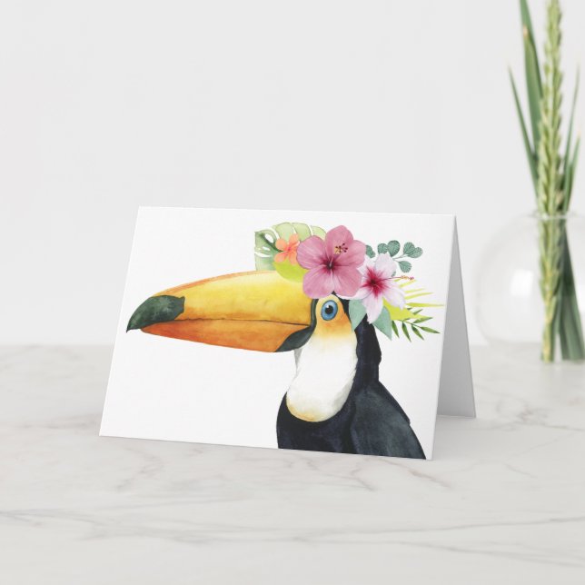 Tropical Halo - Toucan Kort (Framsida)