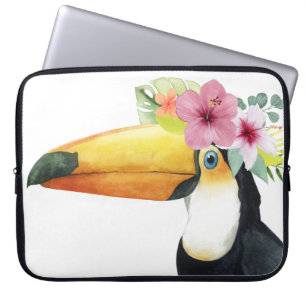 Tropical Halo - Toucan Laptop Fodral