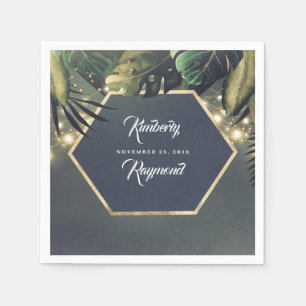 Tropical Handflatan Beach Pappersservett