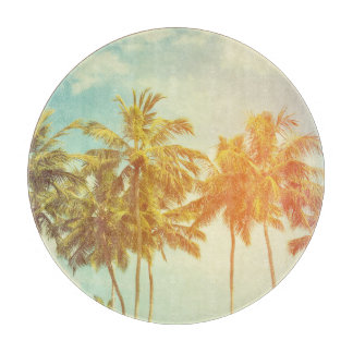 Tropical Handflatan Kusten: Vintage Film.