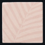 Tropical Handflatan Löv Soft Beige och  Stenunderlägg<br><div class="desc">Tropical Handflatan Löv i Soft Beige och /Perfekt.</div>