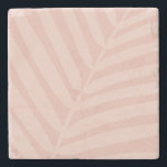 Tropical Handflatan Löv Soft Beige och  Stenunderlägg<br><div class="desc">Tropical Handflatan Löv i Soft Beige och /Perfekt.</div>