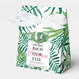 Tropical Handflatan Lövs Bachelorette Hangover Kit Presentaskar