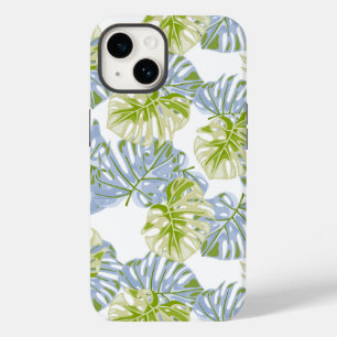 Tropical Handflatan Print iPhone 14 Fodral