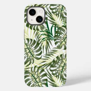Tropical Handflatan Print iPhone 14 Fodral