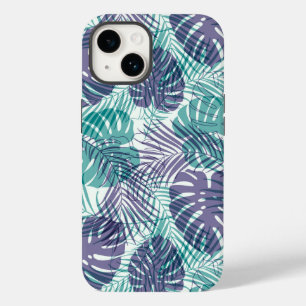 Tropical Handflatan Print iPhone 14 Fodral