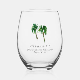 Tropical Handflatan Träd Bachelorette