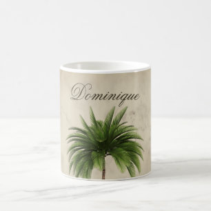 Tropical Handflatan Träd MarLED Chic Personligt Kaffemugg