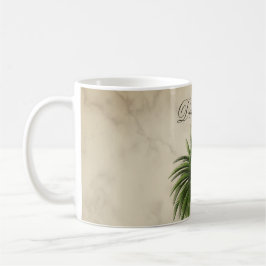 Tropical Handflatan Träd MarLED Chic Personligt Kaffemugg