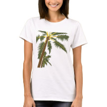 Tropical handflatan Träd