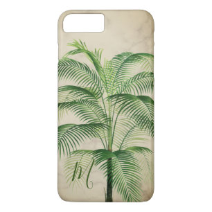 Tropical Handflatan Vintage Monogram Elegant Marbl