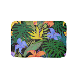 Tropical Hawaii Aloha Flower Graphic Badrumsmatta