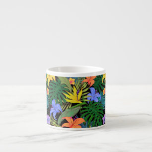 Tropical Hawaii Aloha Flower Graphic Espressomugg