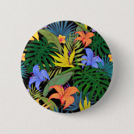 Tropical Hawaii Aloha Flower Graphic Knapp