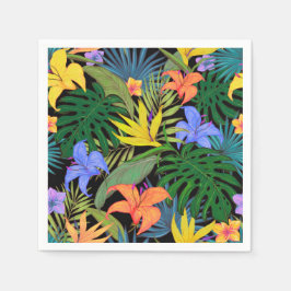 Tropical Hawaii Aloha Flower Graphic Pappersservett